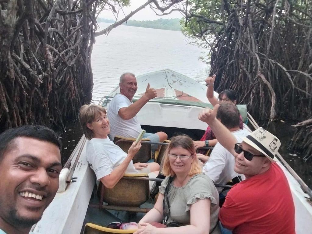 Through the mangrove tunnels on the Madu River — Madu River