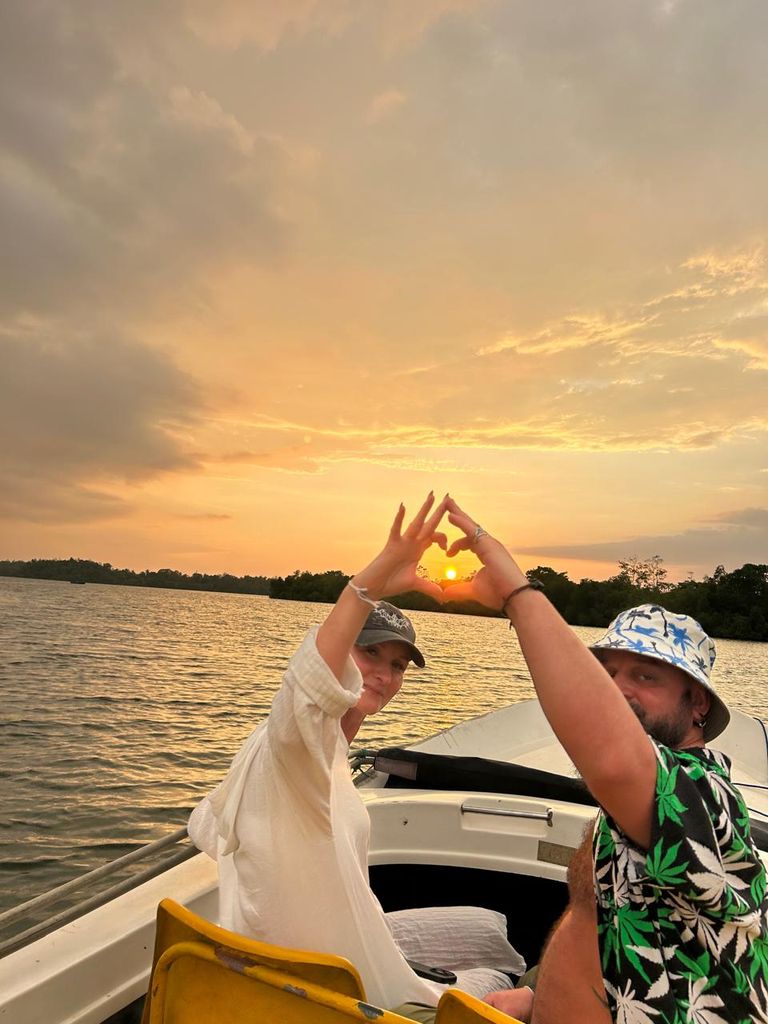 Sunset on the Madu River — Madu River